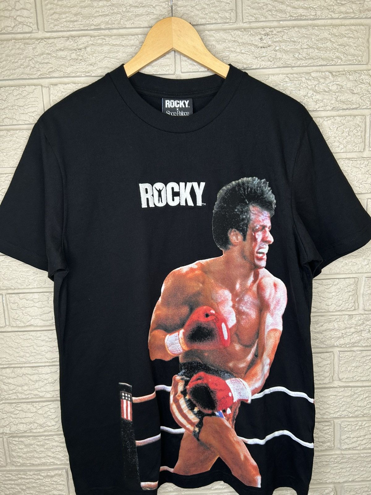 Shoe Palace Rocky x Shoe Palace Knock Out Wrap Around Boxing T Shirt Size US M / EU 48-50 / 2 - 2 Thumbnail