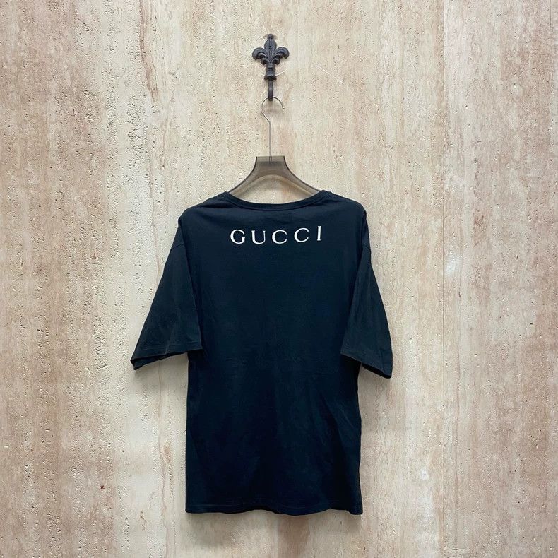 Gucci Gucci Size XXXS Black Billy Idol letter print long short s Size US XXS / EU 40 - 2 Thumbnail