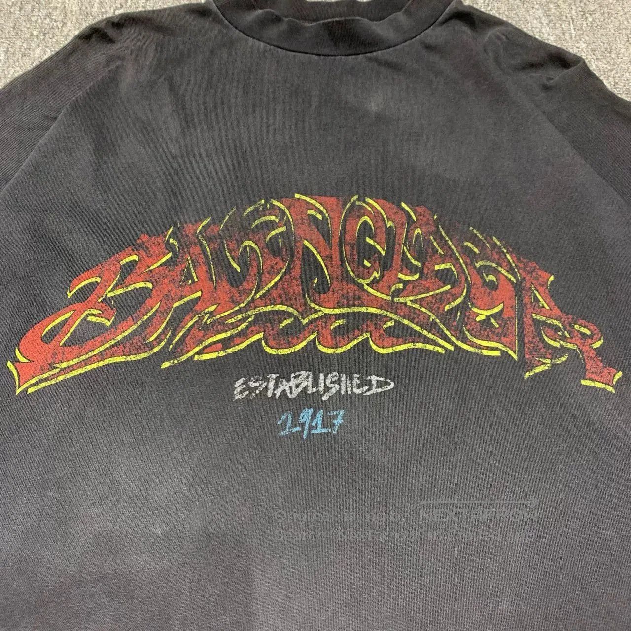 Balenciaga Balenciaga Flame Disaster Sweatshirt. Size US XS / EU 42 / 0 - 6 Thumbnail