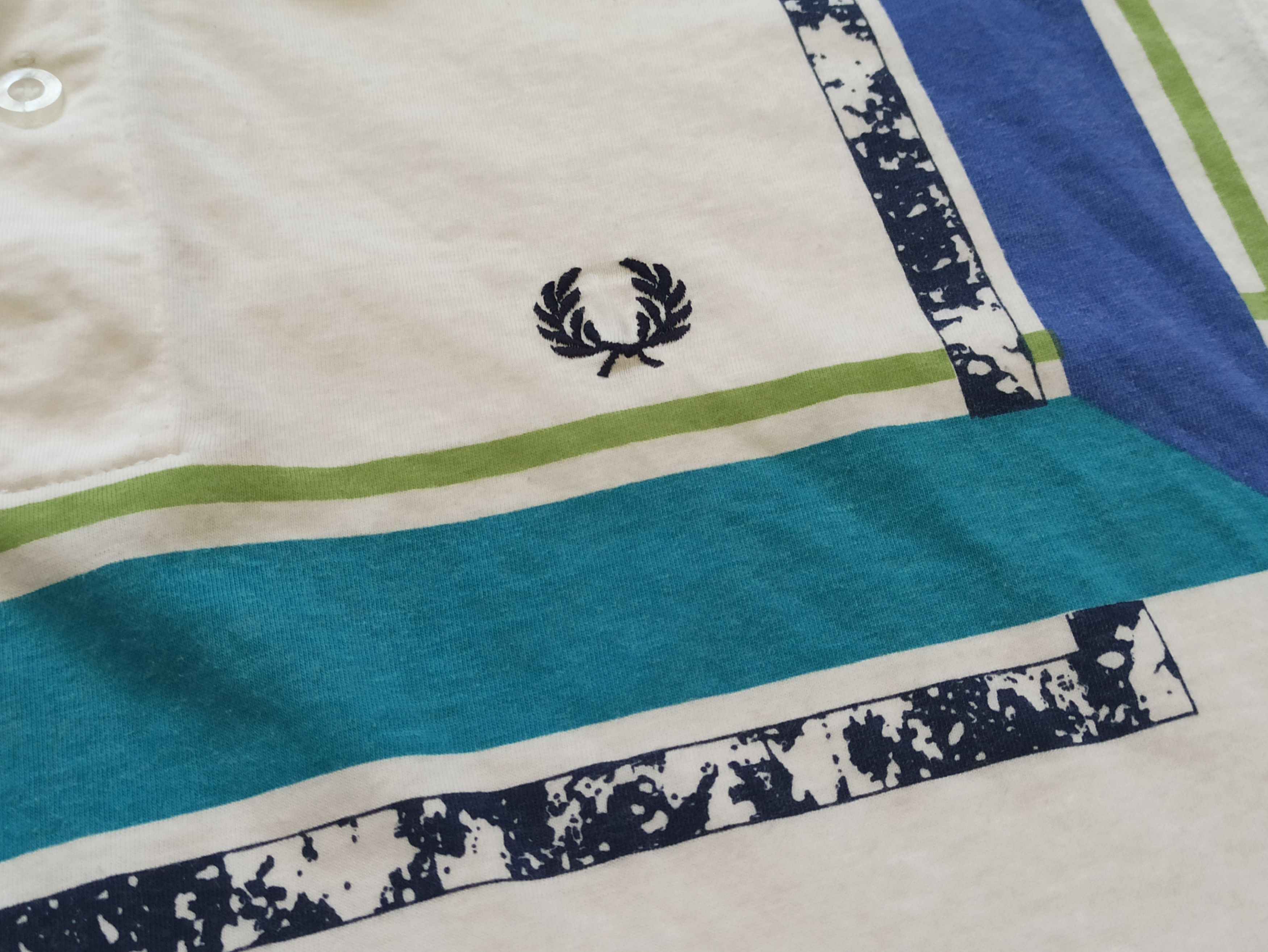 Fred Perry Fred Perry Rare 90s England Graphic Polo Shirt L Size US L / EU 52-54 / 3 - 4 Thumbnail