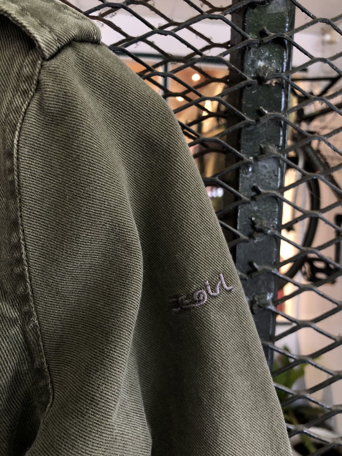Hysteric Glamour × Japanese Brand × Le Grande Bleu (L.G.B.) VINTAGE X-GIRL MILITARY JACKET Size US M / EU 48-50 / 2 - 4 Thumbnail