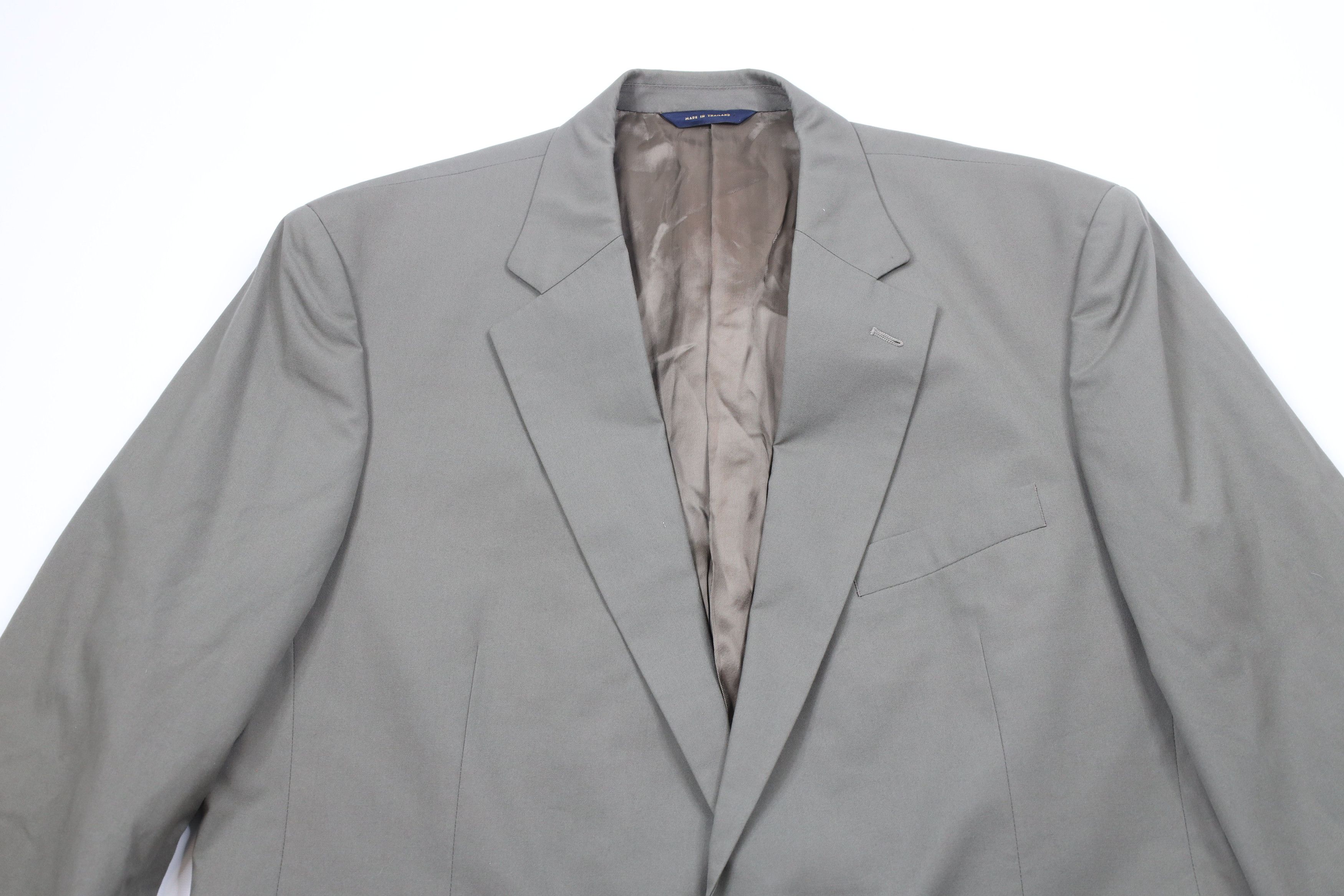 Brooks Brothers Brooks Brothers 2 Piece Wedding Suit Grayish Green Size 44L - 3 Thumbnail