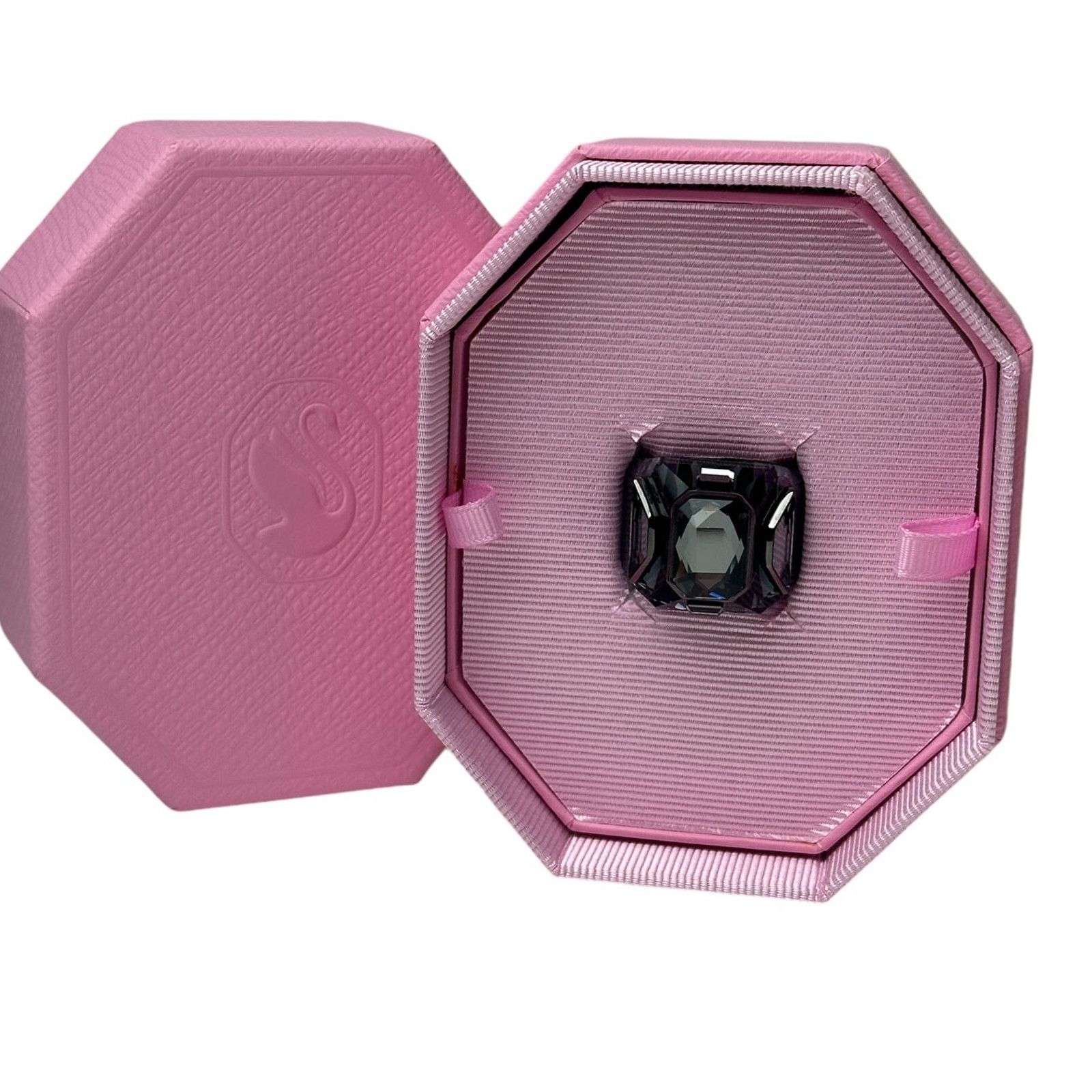 Swarovski Chroma cocktail ring Black 55 EUR / 7 USA