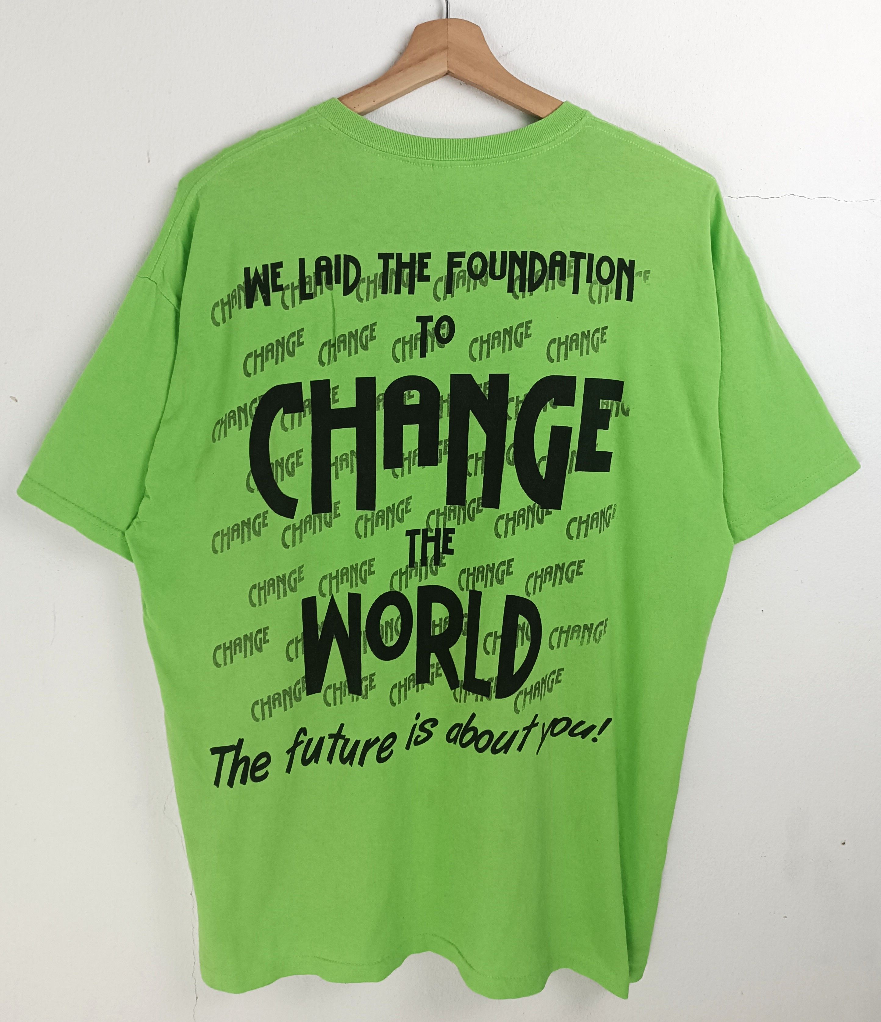 Vintage VINTAGE 2008 OBAMA LUTHER KING MALCOLM X MANDELA VERY RARE Size US XL / EU 56 / 4 - 4 Thumbnail