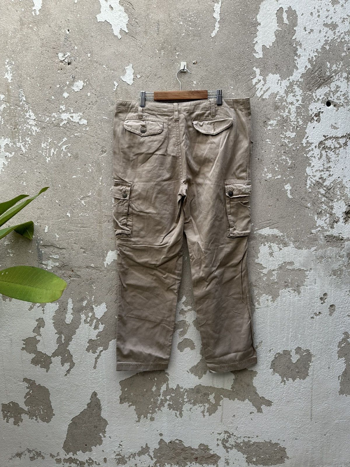 HYDROGEN Vintage Hydrogen Cargo Pants Size US 36 / EU 52 - 2 Thumbnail