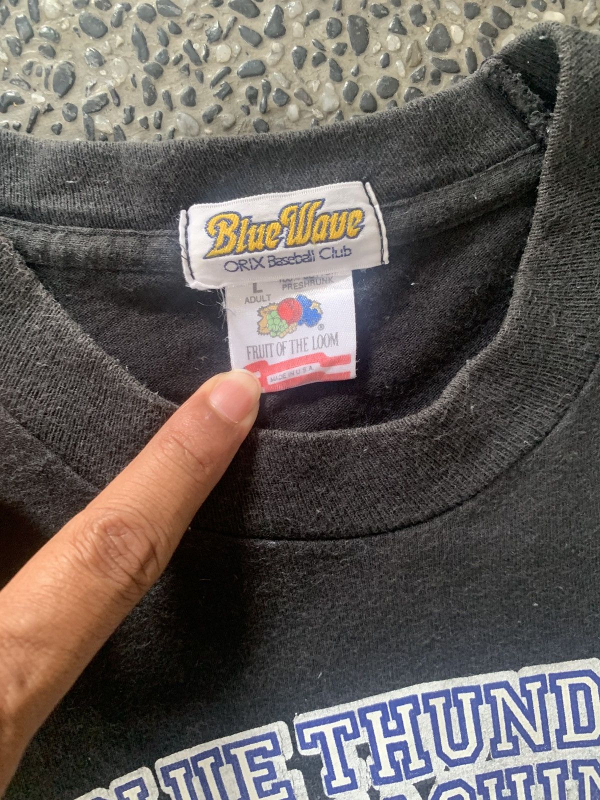Vintage Vintage 90s ICHIRO Blue Wave Orix Baseball T Shirt Size US L / EU 52-54 / 3 - 7 Thumbnail