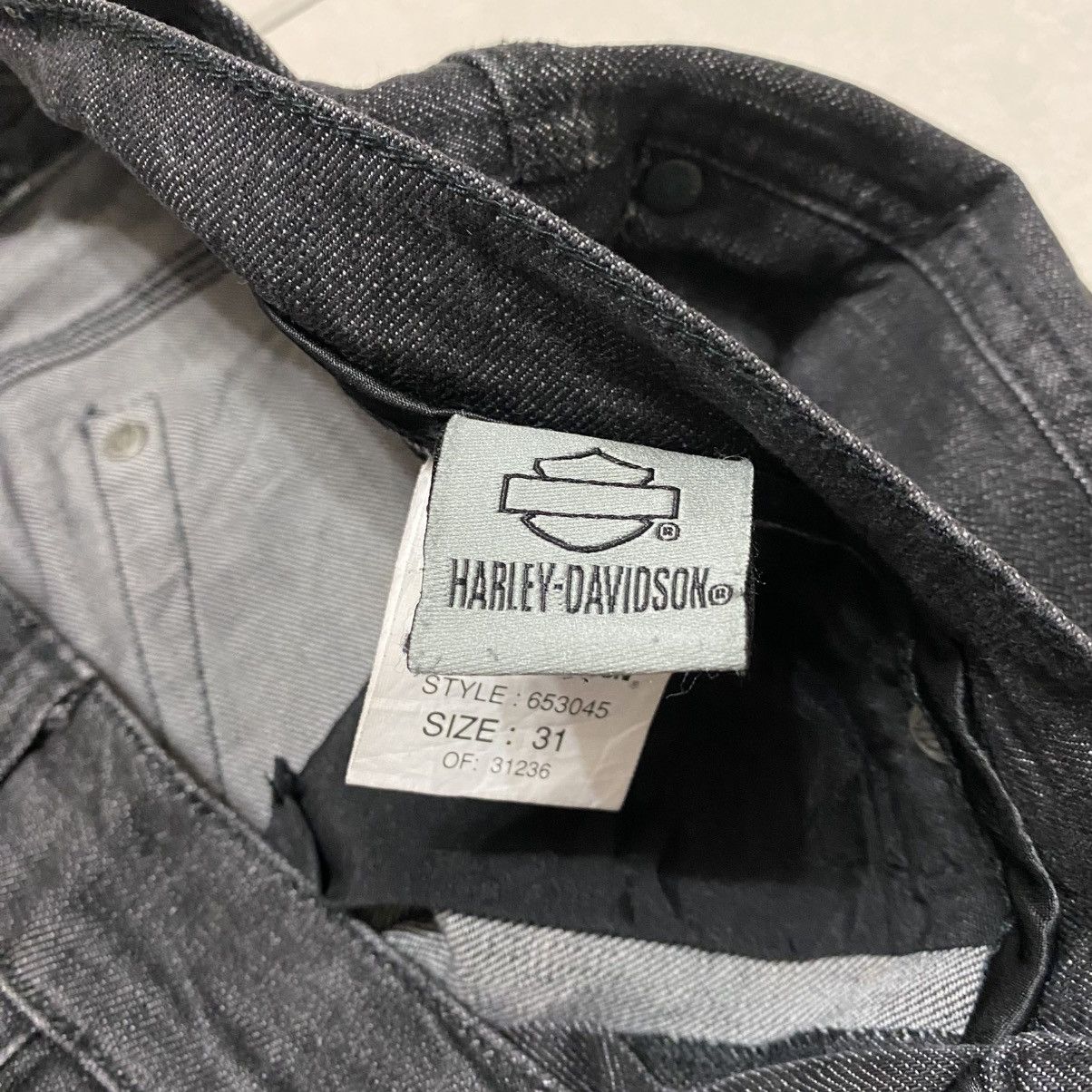 Harley Davidson Harley Davidson Black Denim Jeans Size US 31 - 7 Thumbnail