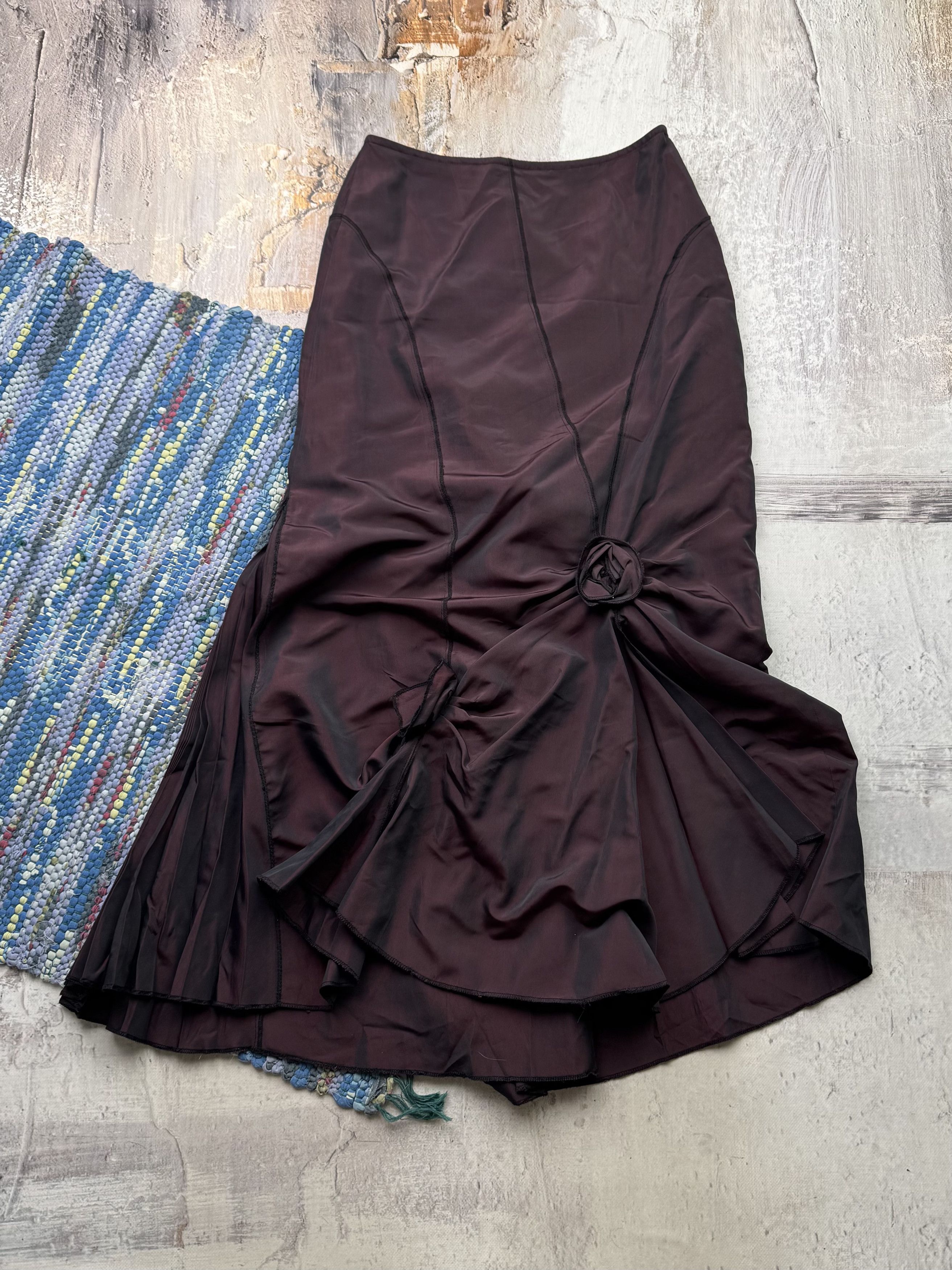 Vintage Vintage Maxi Skirt A655D15(225) Size 26" / US 2 / IT 38 - 1 Thumbnail