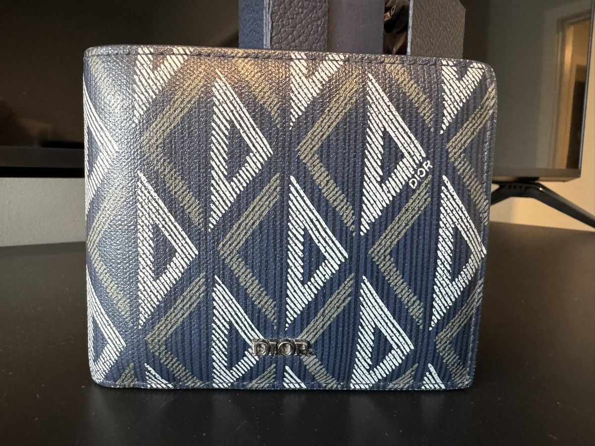 Dior Dior x Shawn Stussy Calfskin Wallet | Grailed