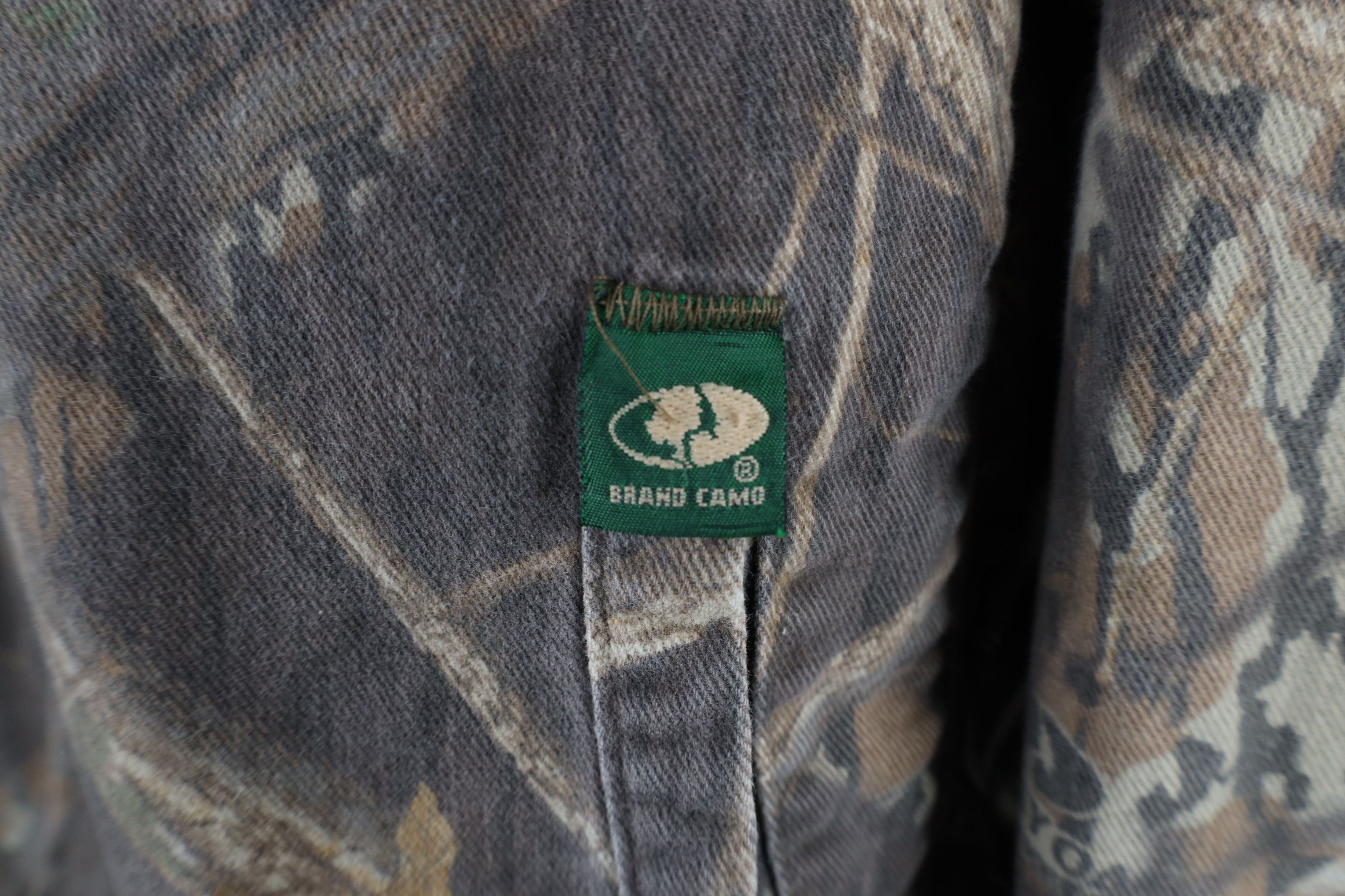 Mossy Oaks × Vintage Vintage 90s Mossy Oak Camouflage Twill Bomber Jacket USA Size US XL / EU 56 / 4 - 4 Thumbnail