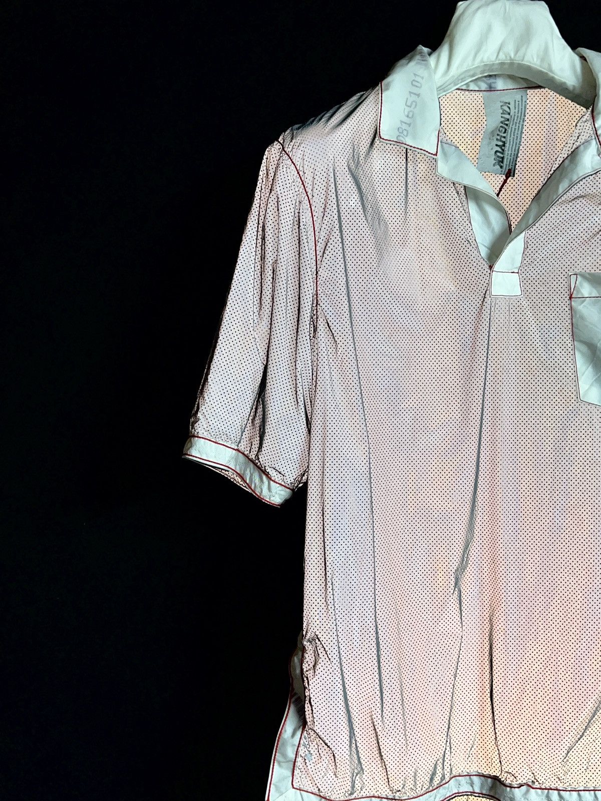 KANGHYUK Reflective collar short sleeve T-shirt Size US M / EU 48-50 / 2 - 4 Thumbnail