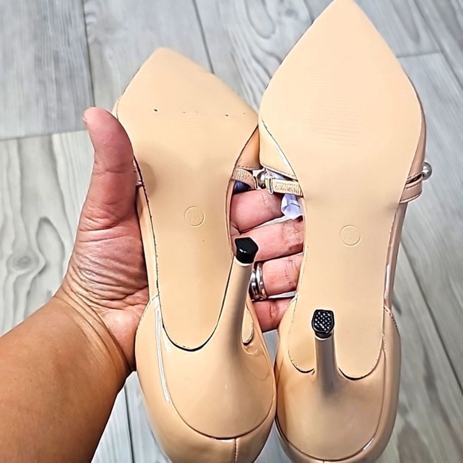 Other (74-3735) Coutgo Womens High Heels Wedding Shoes Sz 7.5 Size US 7.5 / IT 37.5 - 7 Thumbnail