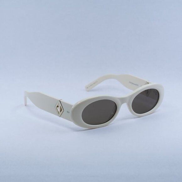 Dior Dior CD DIAMOND R1I 50F0 Sunglasses - Ivory Frame Size ONE SIZE - 10 Thumbnail