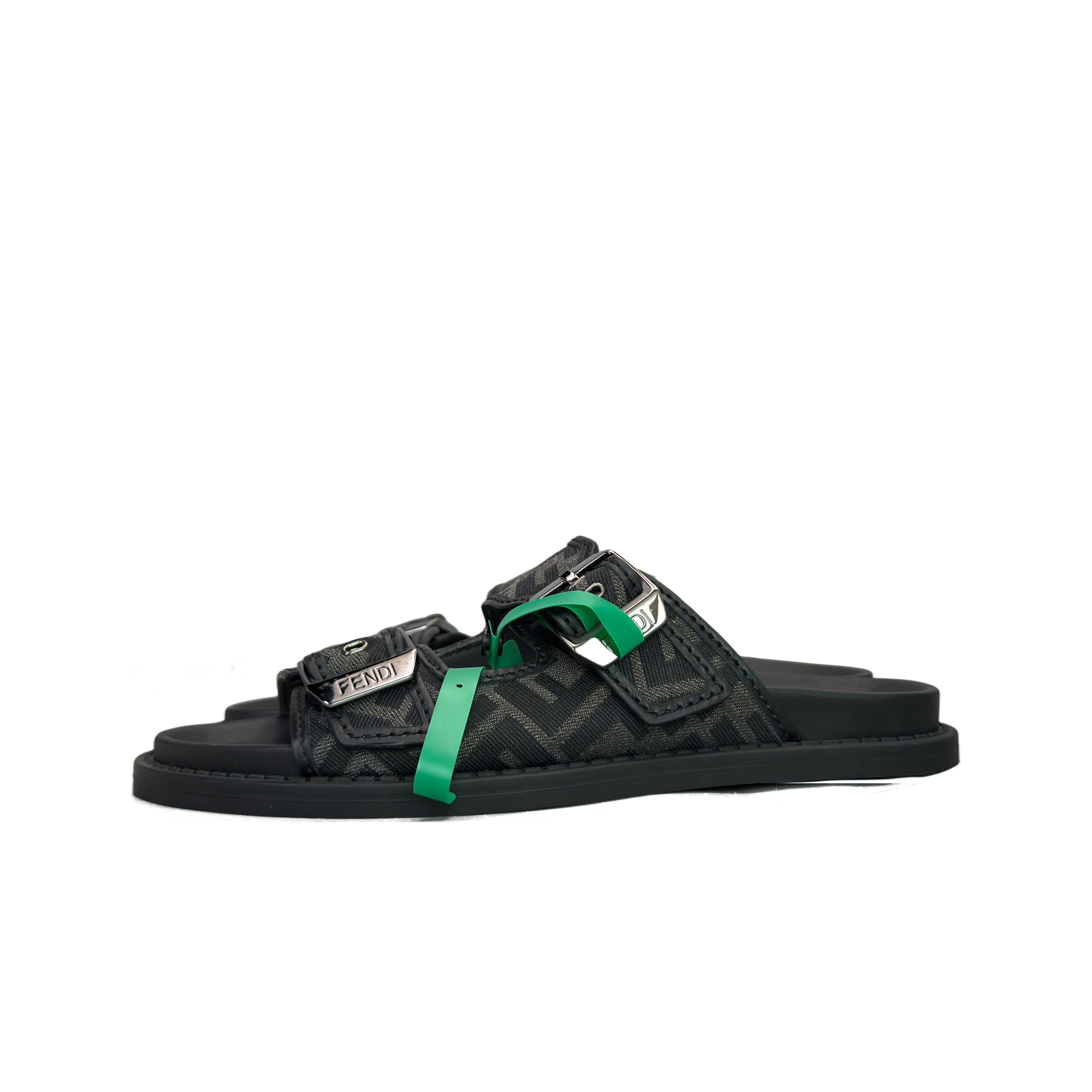 Fendi Fendi FF Jacquard Buckle Sandals Size US 8 Size US 8 / EU 41 - 1 Thumbnail
