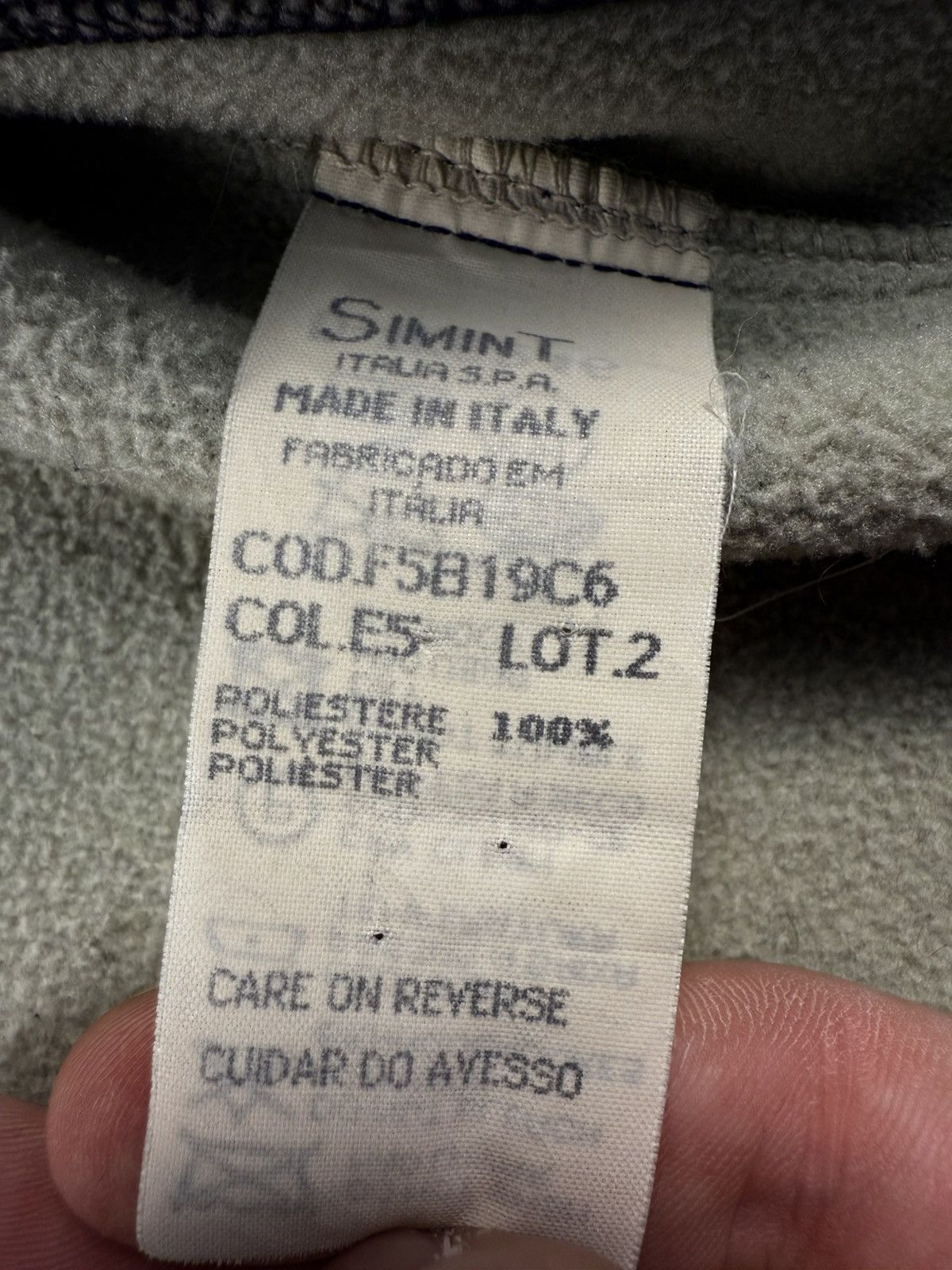 Armani Armani Jeans Women Fleece Hooded Jacket Made in Italy Size M / US 6-8 / IT 42-44 - 6 Thumbnail