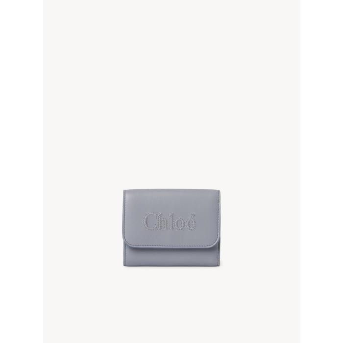 Chloe o1loc1c1024 Size: OS / Sense Small Trifold in Storme Blue Size ONE SIZE - 1 Thumbnail