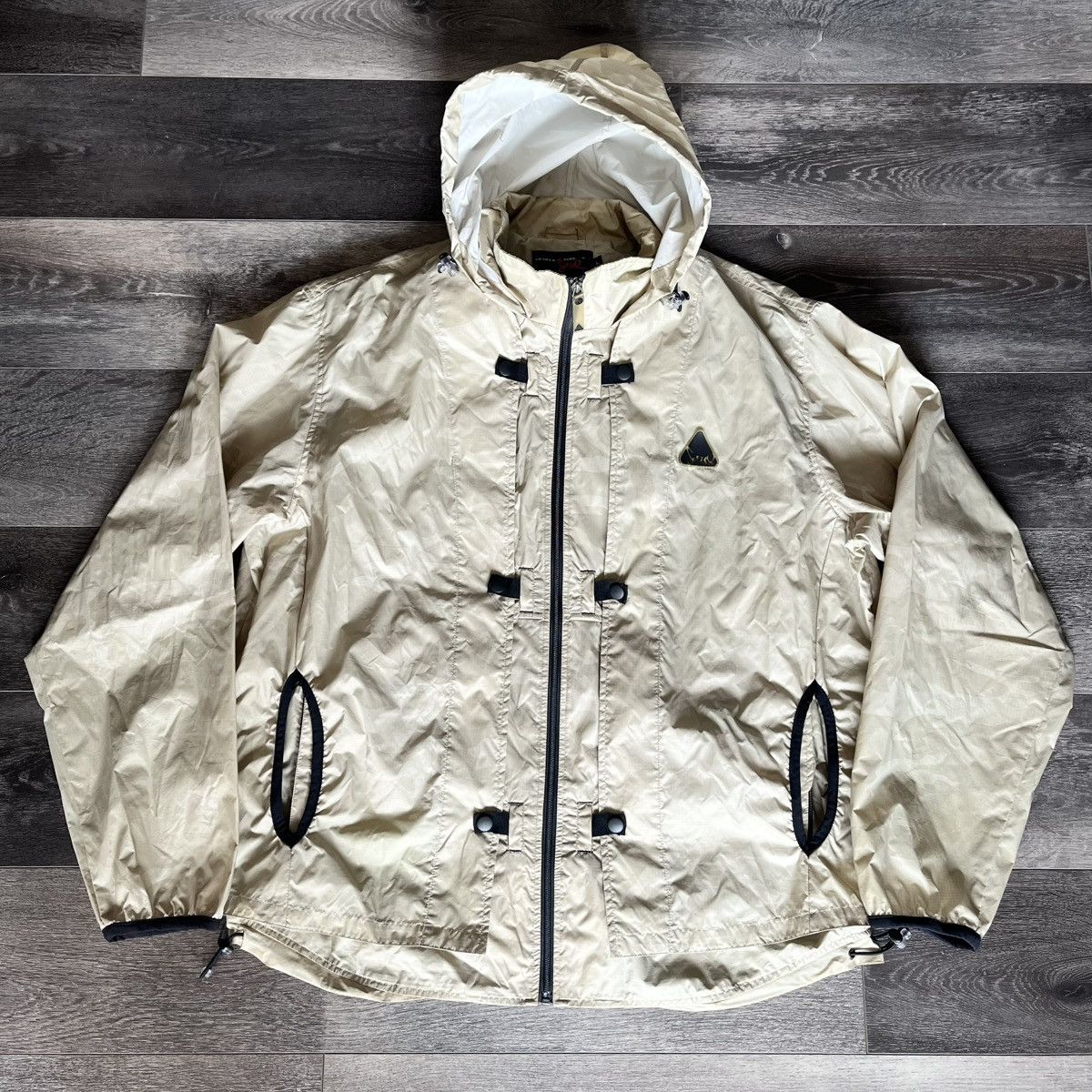 Vintage Vintage 1990s Triple Five Soul Break Away Tech Hooded Jacket Size US L / EU 52-54 / 3 - 1 Thumbnail