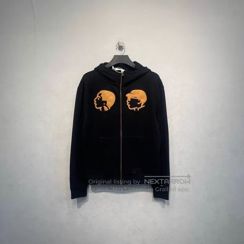 Louis Vuitton Louis Vuitton FW25 Portrait Print Hooded Jacket Size US L / EU 52-54 / 3 - 1 Thumbnail