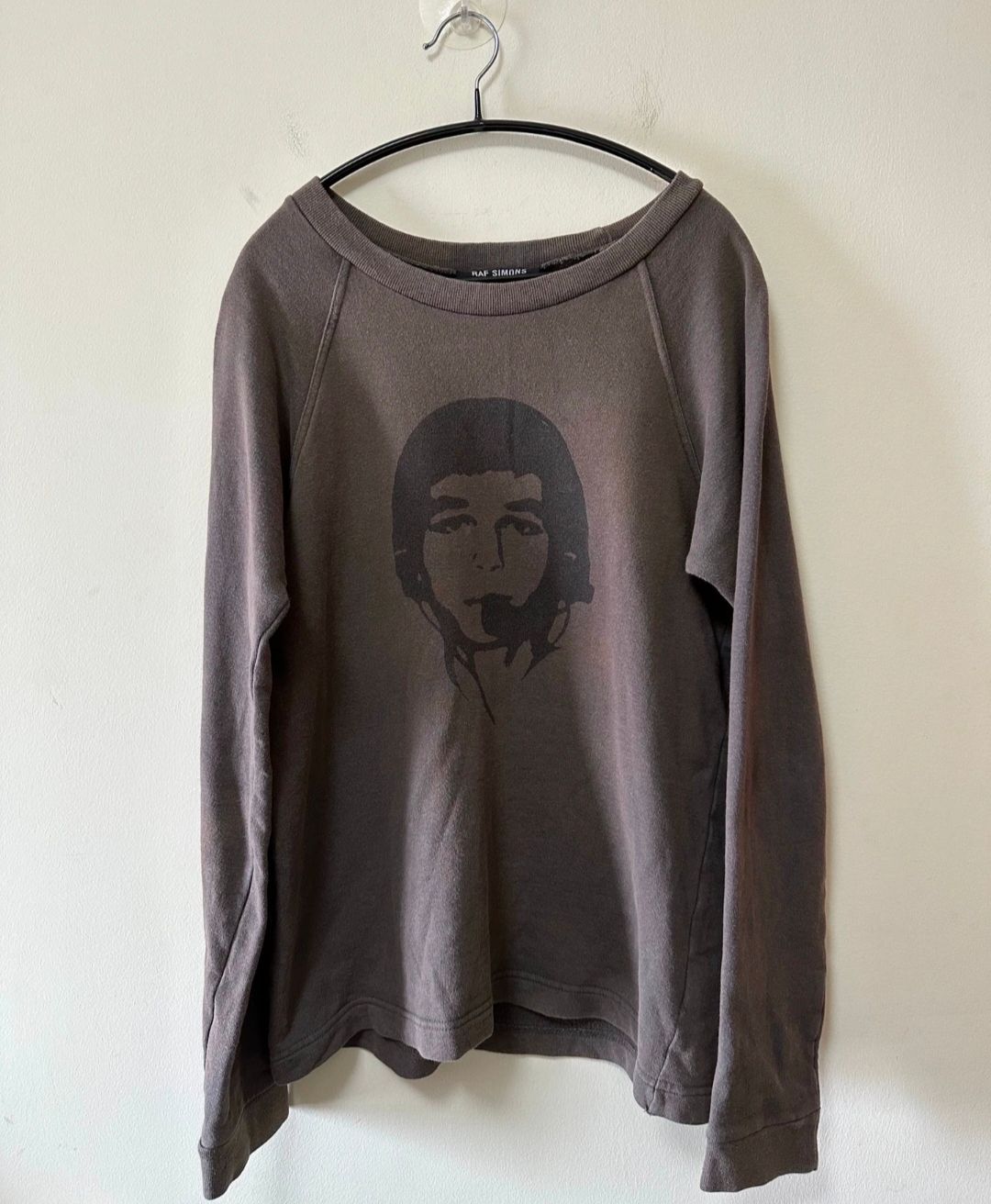 Pre-owned Raf Simons Radioactivity Hmd Sweater Archive In Brown
