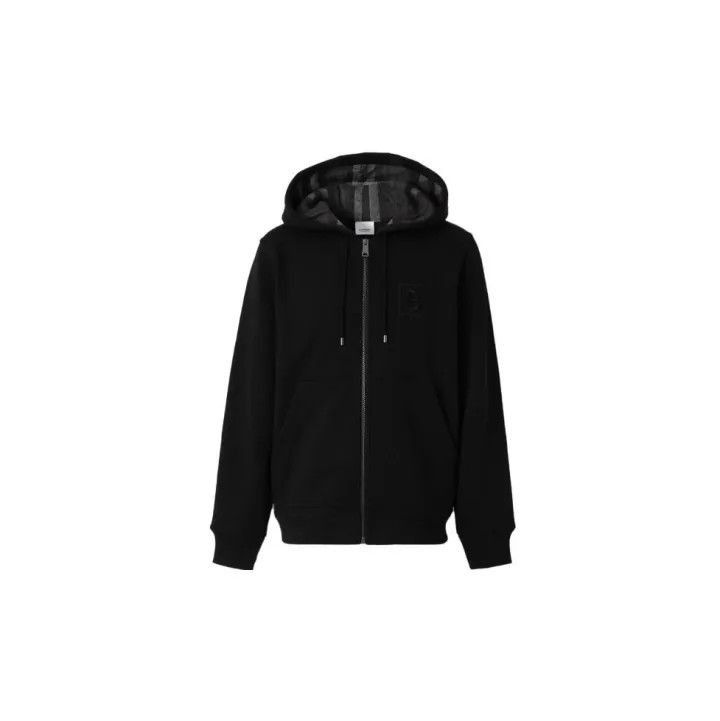 Burberry Burberry Burberry Black Logo Hoodie for Men-2507 Size US S / EU 44-46 / 1 - 1 Thumbnail