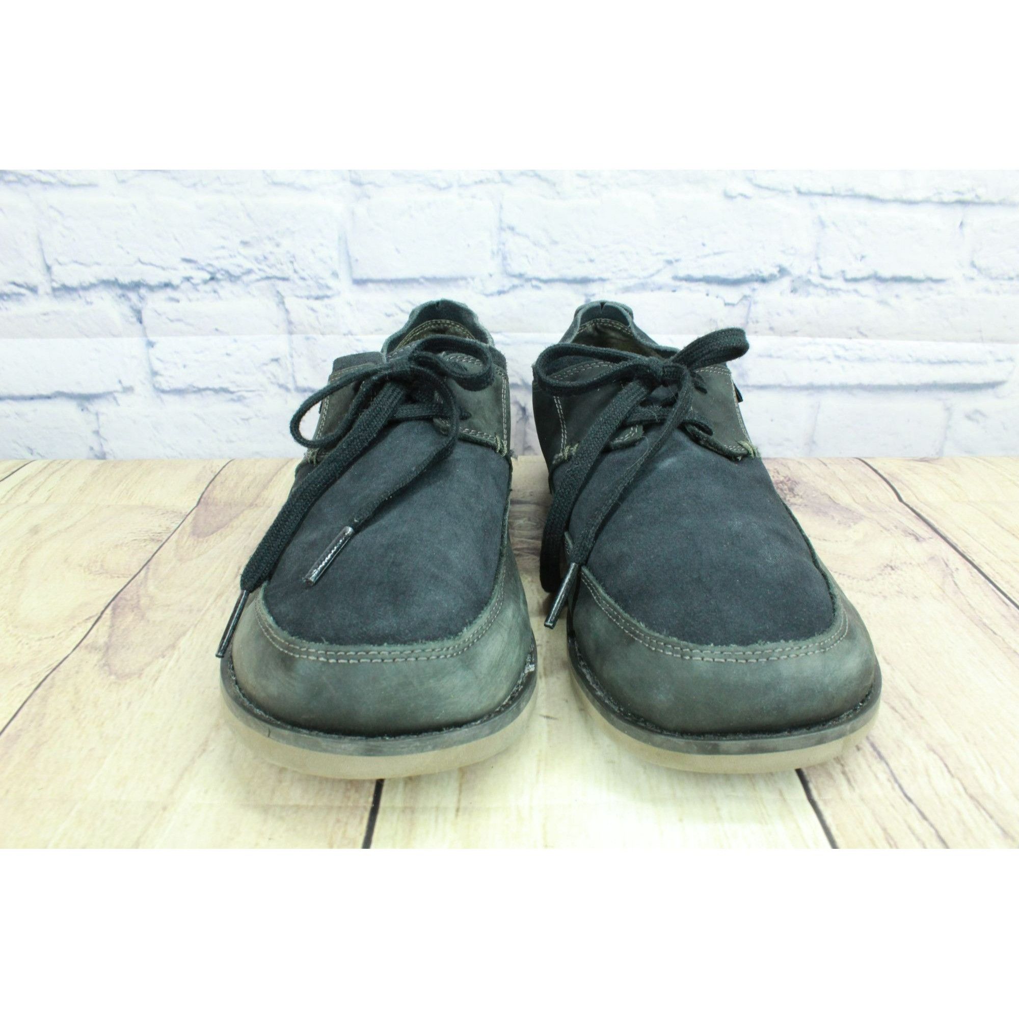 Leather × Other × Vibram Ahnu Parkside Men's Leather Lace Up Vibram Sole Sneaker Size US 12 / EU 45 - 4 Thumbnail
