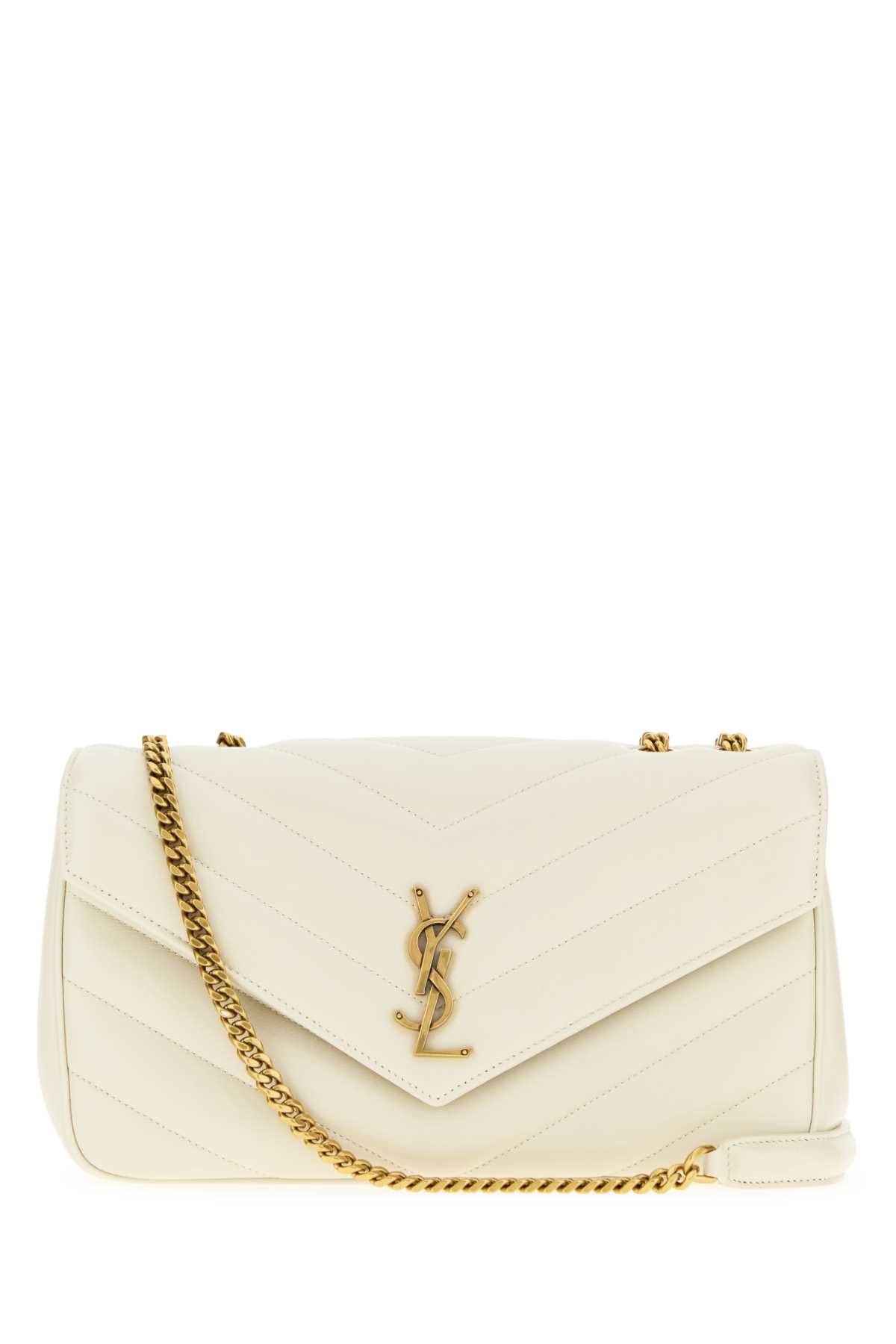 Saint Laurent Paris Ice Leather Medium Loulou Shoulder Bag Size ONE SIZE - 1 Thumbnail
