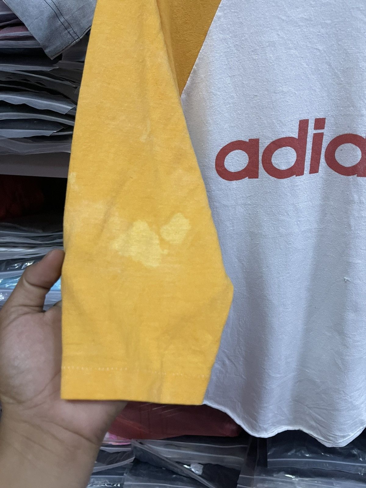 Adidas Vintage 80's Adidas Raglan Shirt Very Rare🔥🔥🔥 Size US L / EU 52-54 / 3 - 2 Thumbnail
