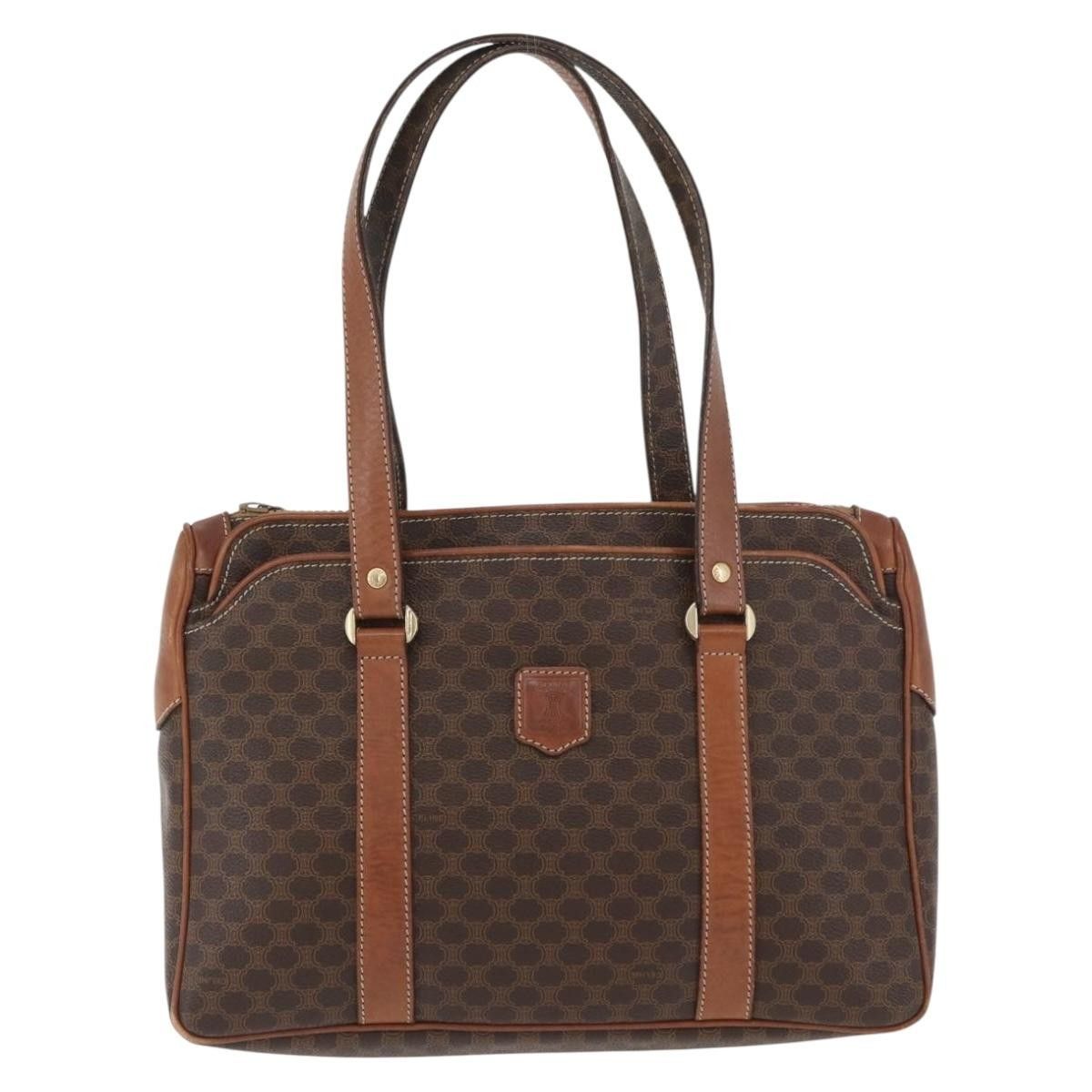 Celine Celine Vintage Macadam Canvas and Leather Size ONE SIZE - 1 Thumbnail