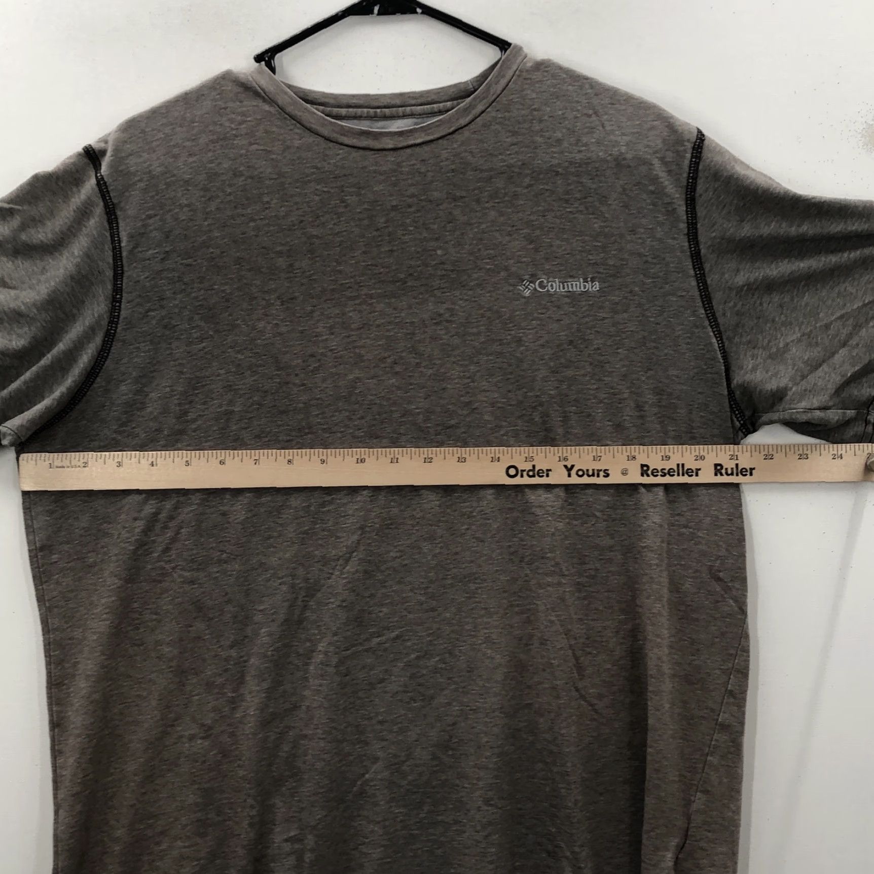 Vintage Columbia Mens Brown Omni Wick Short Sleeve Crew Neck T Shirt Size US XL / EU 56 / 4 - 2 Thumbnail