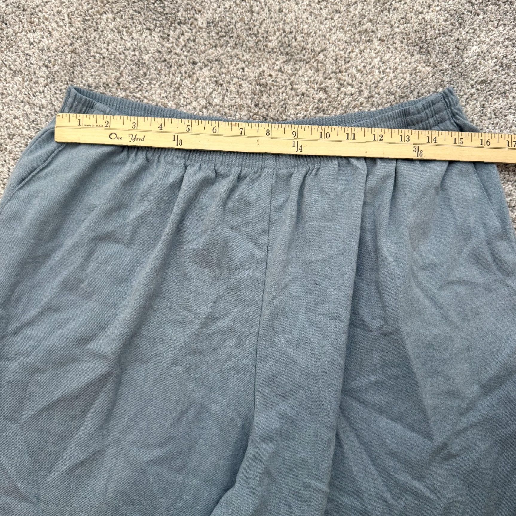 Vintage VINTAGE Alfred Dunner Pants 20 Blue Chambray High Rise 80s 90s Mom Jeans Pockets Size 42" / US 20 - 5 Thumbnail