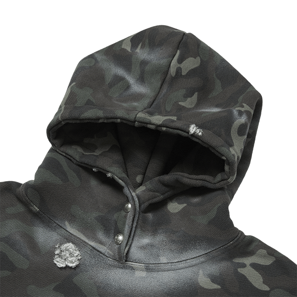 Thug Club Thug Club Sprayed Camoflage Hoodie Size US M / EU 48-50 / 2 - 4 Thumbnail