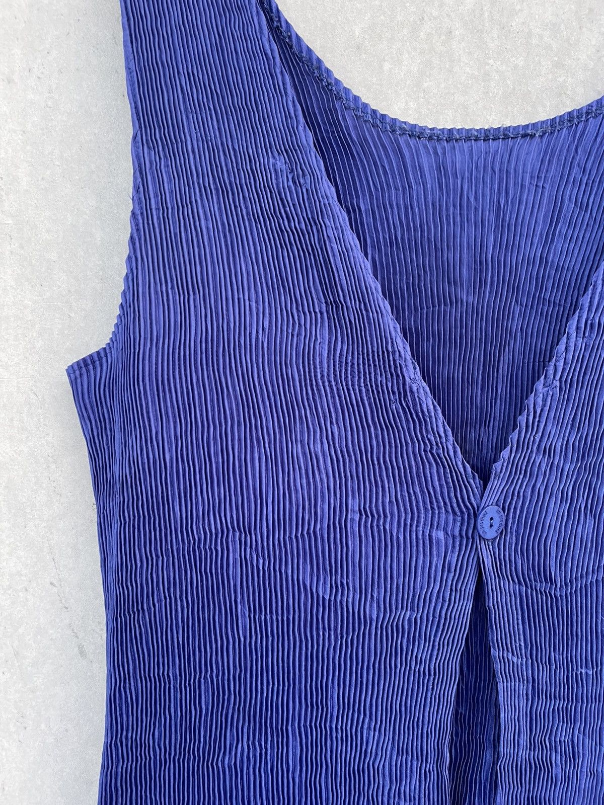 Issey Miyake Issey Miyake Im Product Pleated Sleeveless Dress Size ONE SIZE - 7 Thumbnail