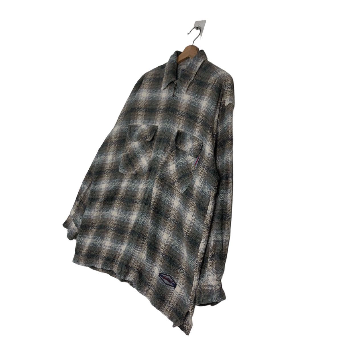 Japanese Brand 📌VINTAGE SHIRT FLANNEL JACKET VANS USA TARTAN DESIGN Size US M / EU 48-50 / 2 - 4 Thumbnail