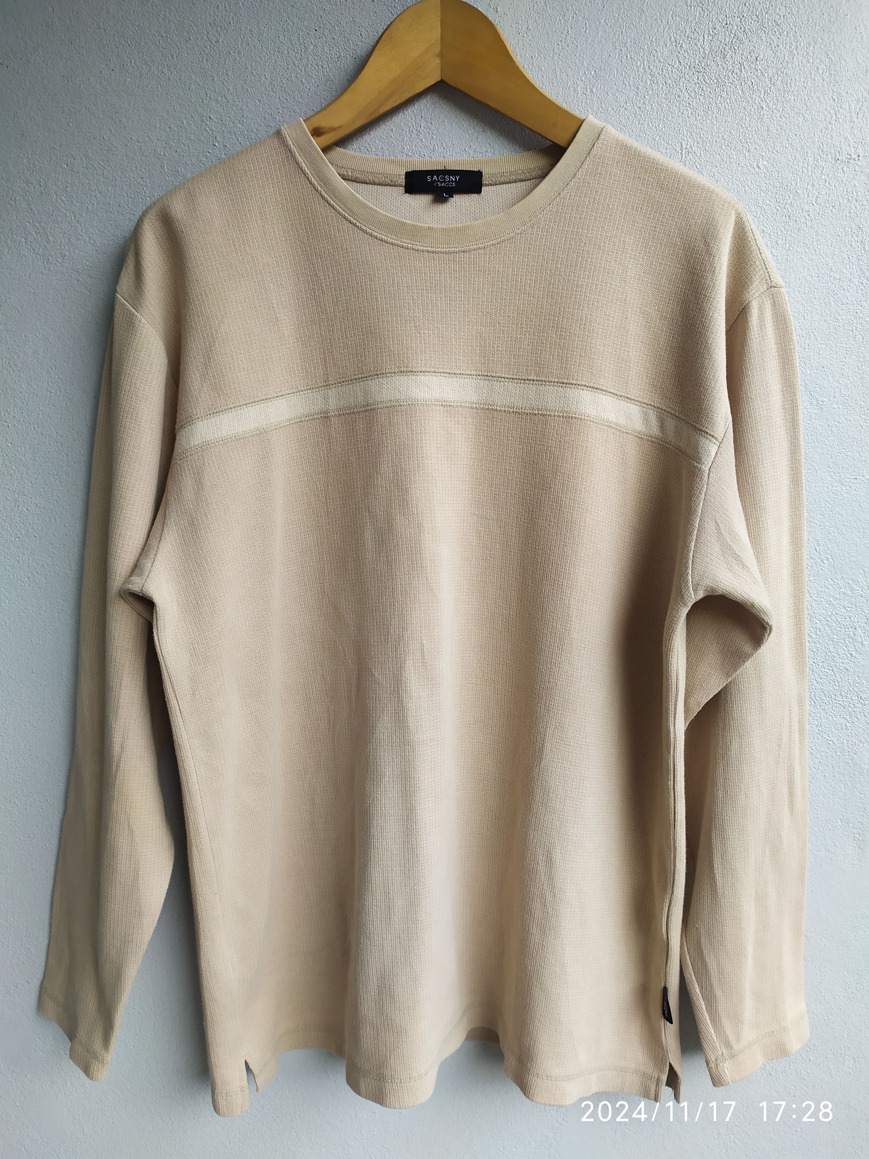 Japanese Brand × Y's × Yohji Yamamoto Vintage Sacsny Y'Saccs Long sleeve Size US L / EU 52-54 / 3 - 1 Thumbnail