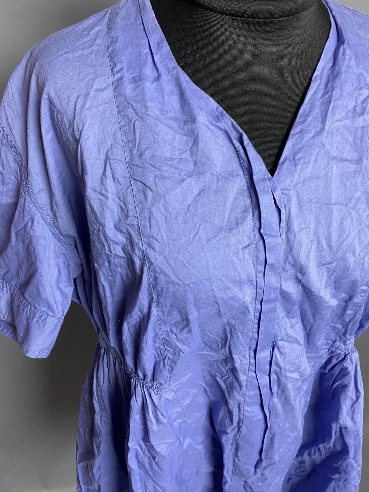 Acne Studios Acne Jeans S/S 08 Swank Blue Short Sleeve Mini Dress Sz 42 Size M / US 6-8 / IT 42-44 - 7 Thumbnail