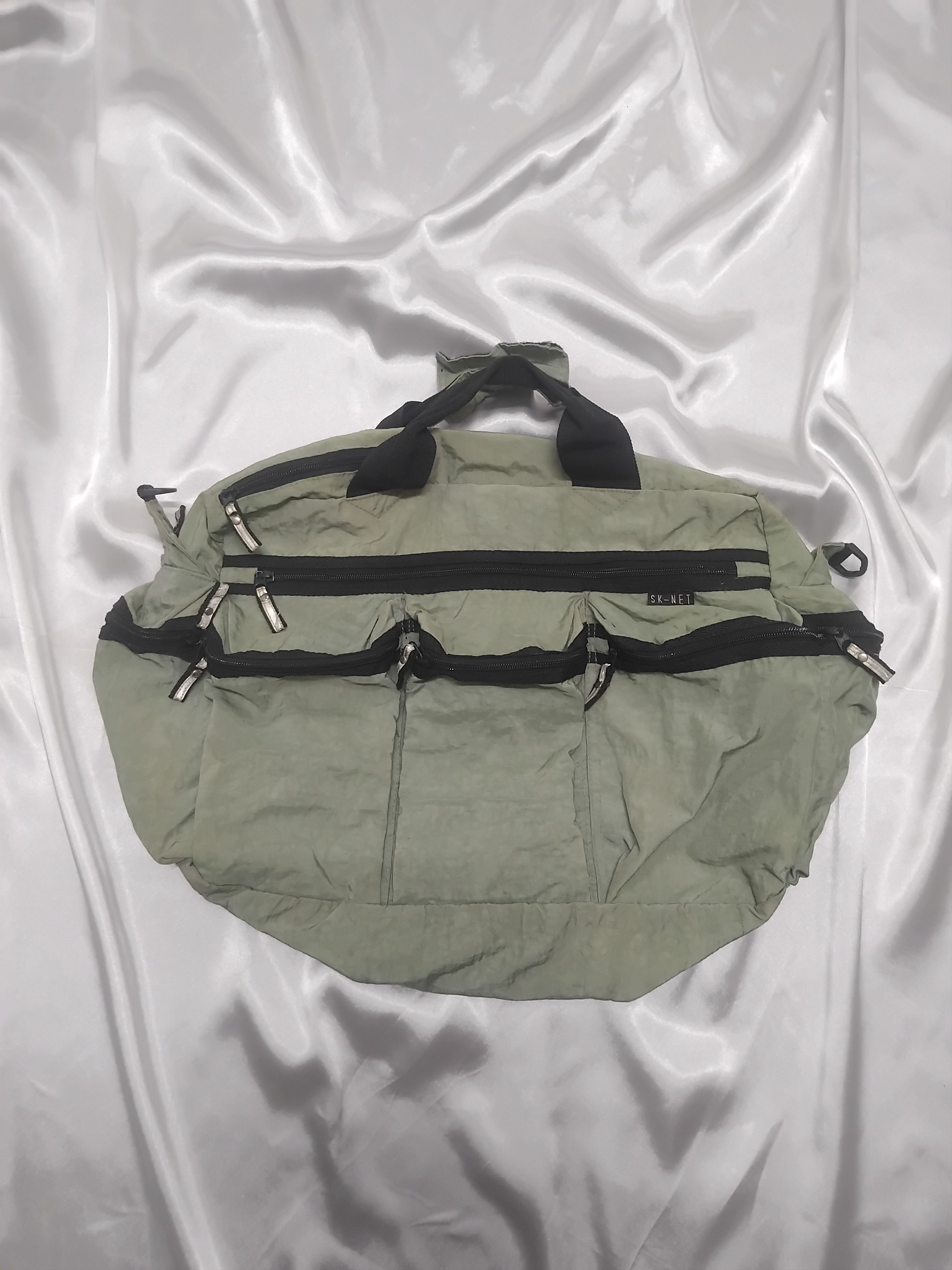 PPFM SK-NET Multipocket sage green colour Japanese bag Size ONE SIZE - 6 Thumbnail