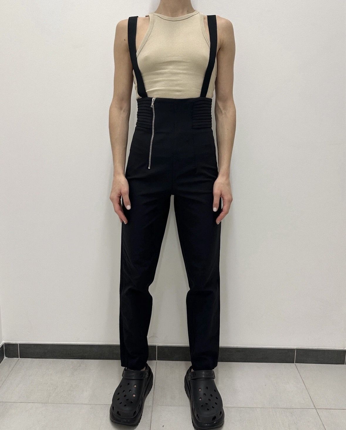 Marithe + Francois Girbaud Vintage Marithe Francois Girbaud Black Overalls Size 34" / US 12 / IT 48 - 1 Thumbnail