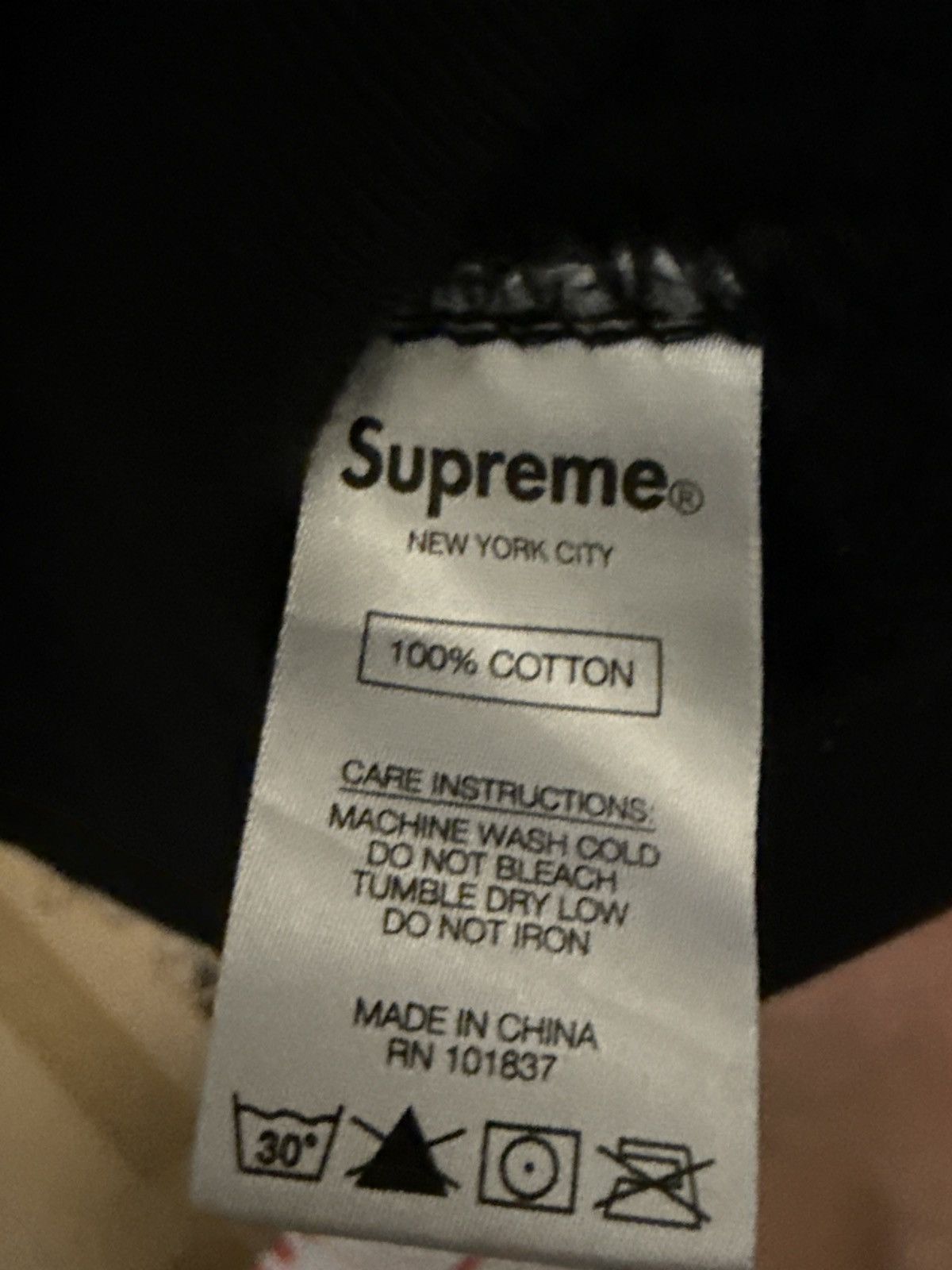 Supreme Supreme Black Eyelet Hoodie Size US M / EU 48-50 / 2 - 5 Thumbnail