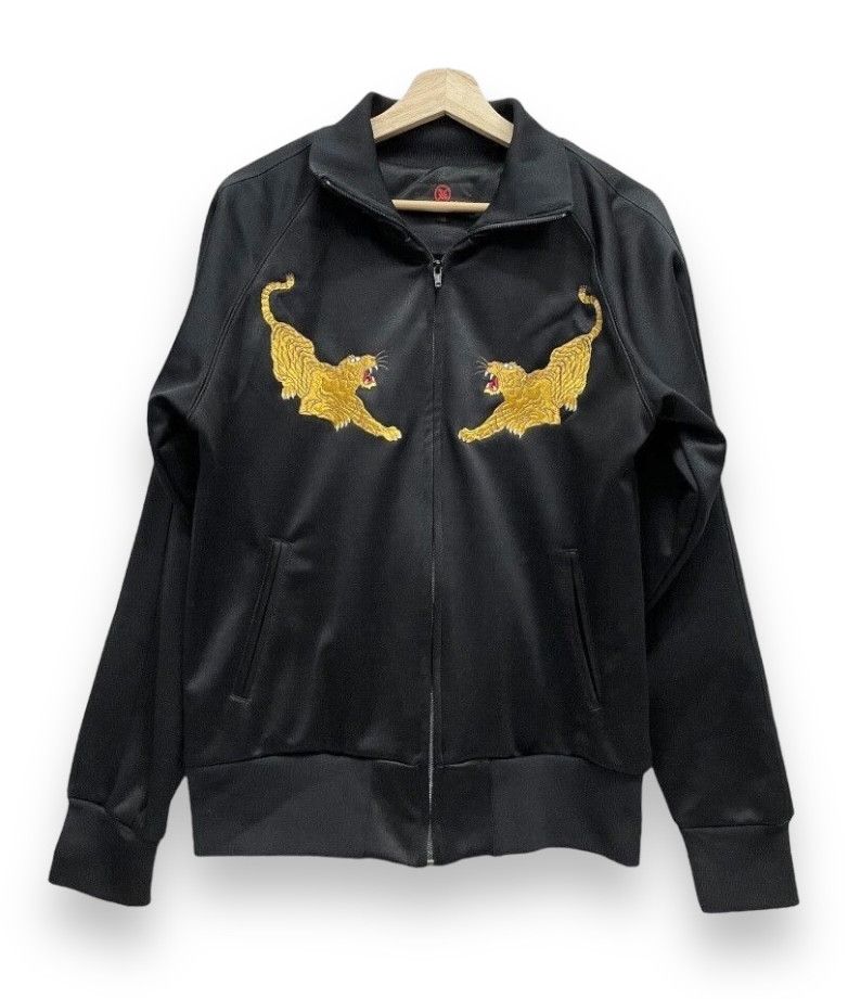 Japanese Brand CROPPEDHEADS Sukajan Tiger & Mount Fuji Embroidery Size US S / EU 44-46 / 1 - 3 Thumbnail