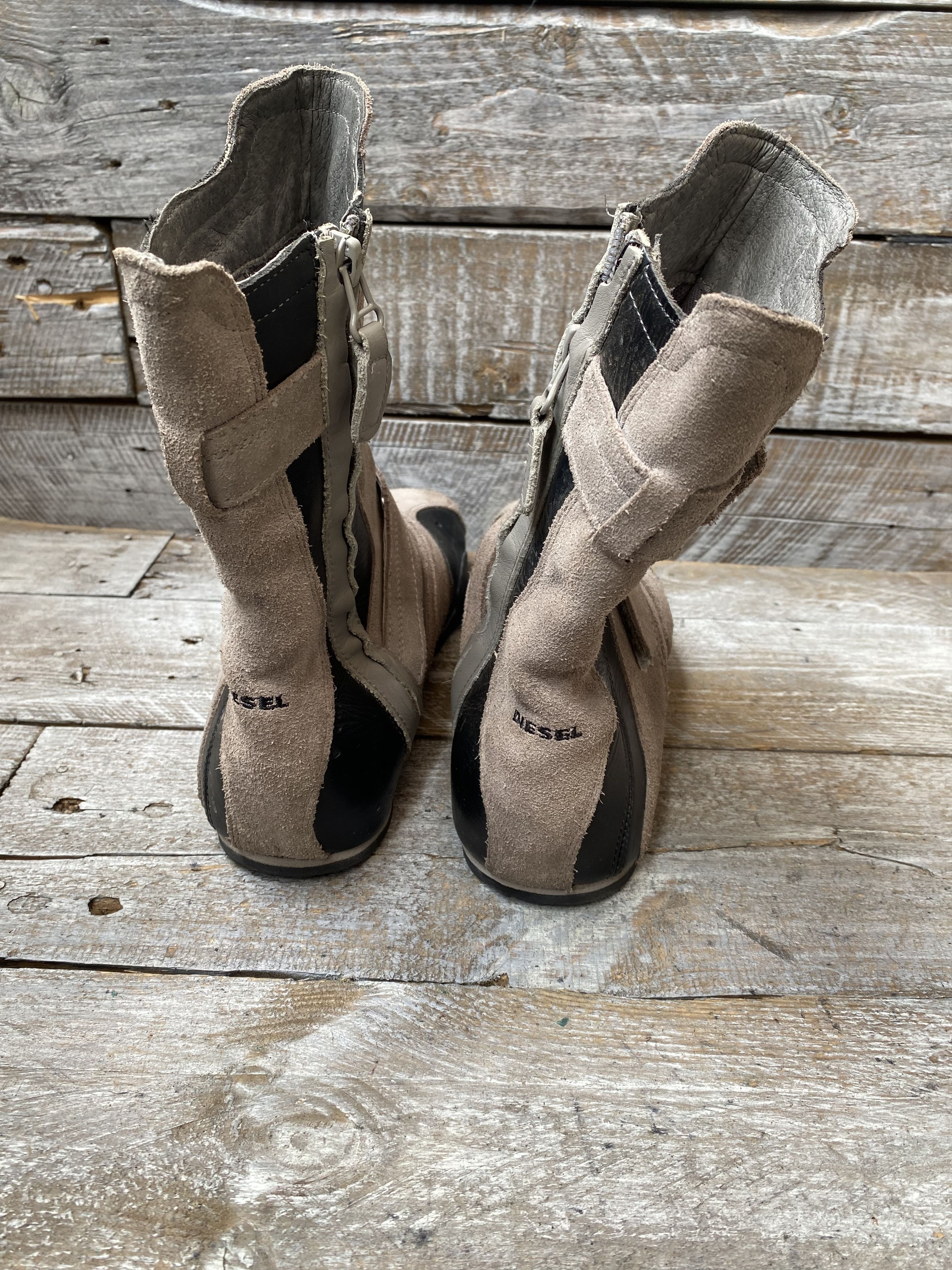 Diesel Diesel moto sport strappy boots Y2K SZ 37 Size US 7 / IT 37 - 4 Thumbnail