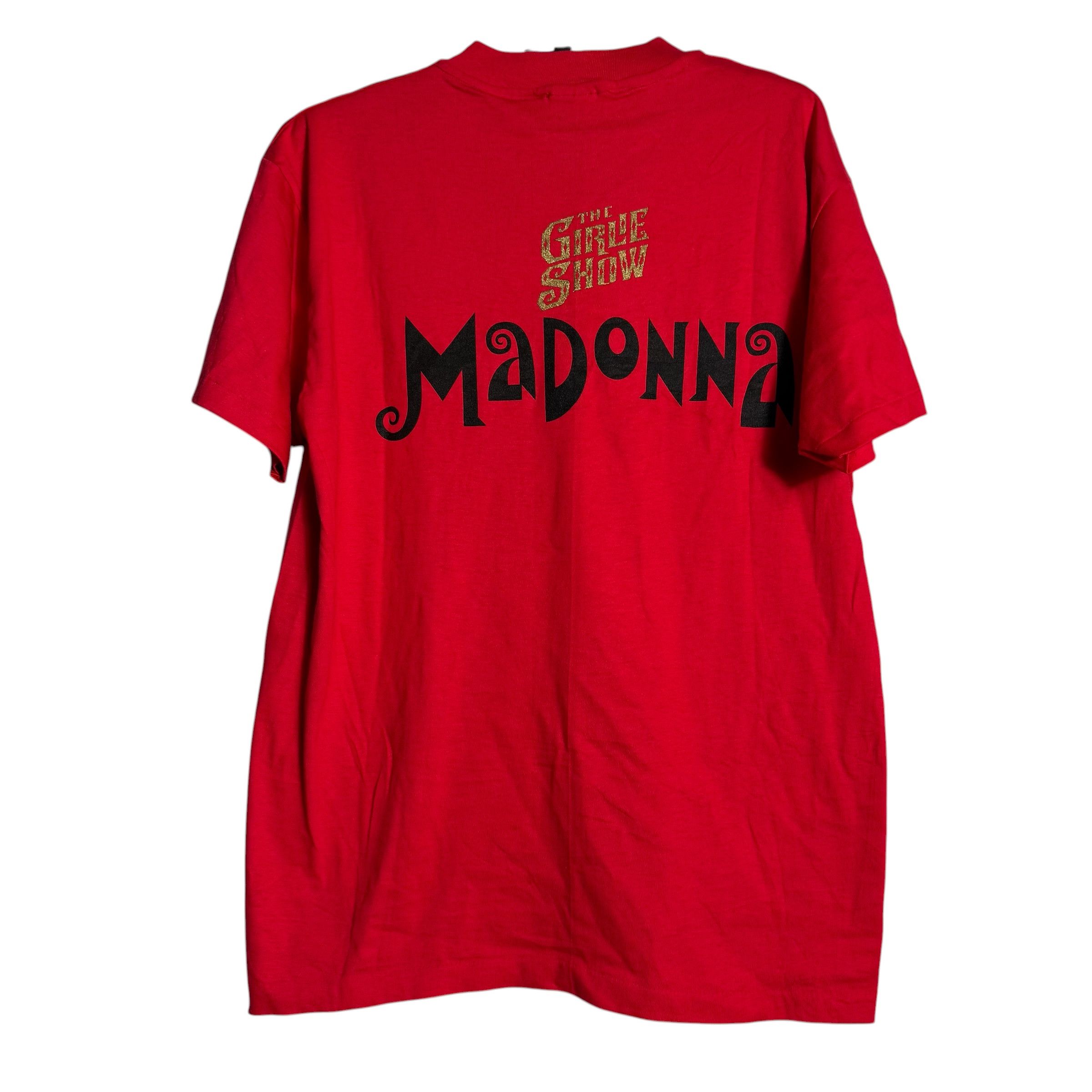 Band Tees 🔥RARE🔥Vintage Madonna The Girlie Show T-shirt Single Stich Size US L / EU 52-54 / 3 - 5 Thumbnail