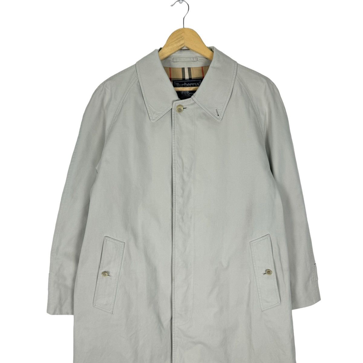 Burberry ⚡️BURBERRYS NOVA CHECK OVERCOAT LONG JACKET Size US M / EU 48-50 / 2 - 3 Thumbnail