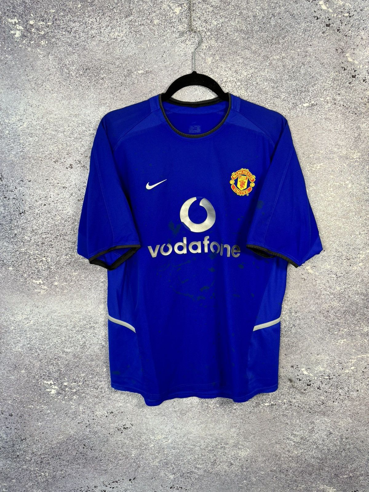 Nike × Vintage Faded Vintage Manchester United 2002/03 Nike Jersey M size Size US M / EU 48-50 / 2 - 1 Thumbnail