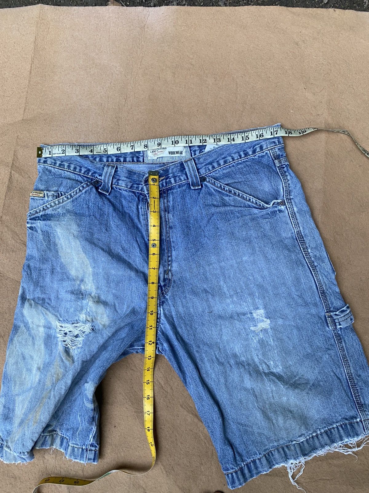 Levi's Levis singnature workware carpenter short pants Size US 35 - 4 Thumbnail