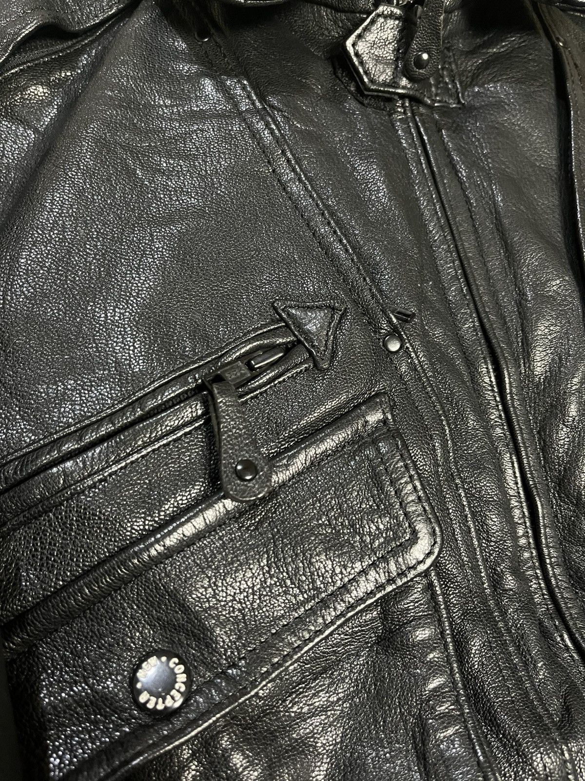 Kadoya Vintage 2000s Kadoya New concepter riding leather jacket Size US M / EU 48-50 / 2 - 17 Thumbnail
