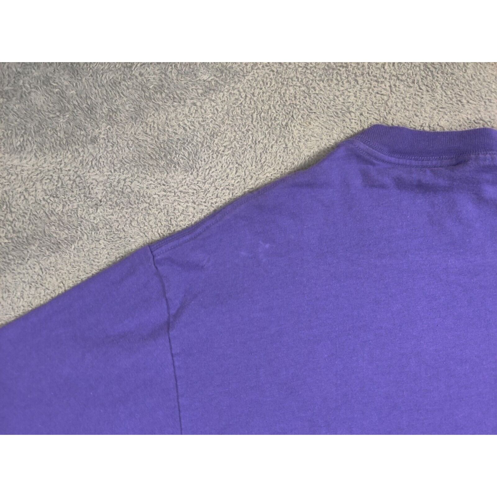 Hanes Breast Cancer Shirt Adult Mens Medium Purple Fund The Fight Size US M / EU 48-50 / 2 - 5 Thumbnail