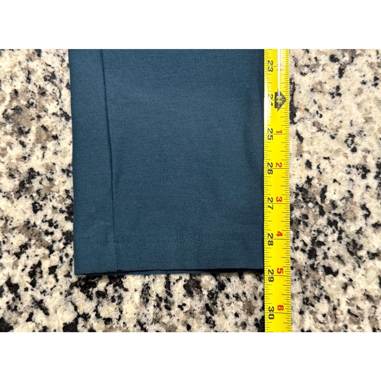 Eileen Fisher VINTAGE Eileen Fisher Women's Ankle Pants Slim Tapered Crepe Stretch Green 2XS Casual Office Size 26" / US 2 / IT 38 - 3 Thumbnail
