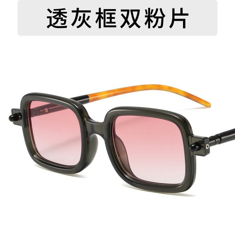 VIBE New Trend Street ins style custom avant-garde sunglasses Size ONE SIZE - 4 Thumbnail