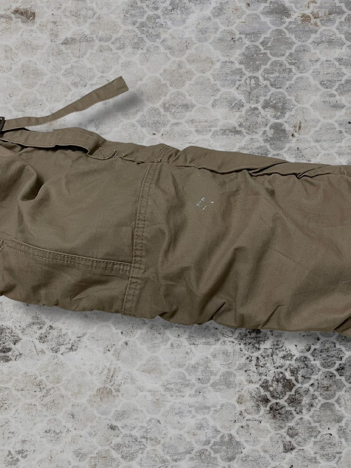 LOWBOX Vintage Og 1990s Japan Designer Lowbox Cargo Bondage Pant Size US 31 - 6 Thumbnail