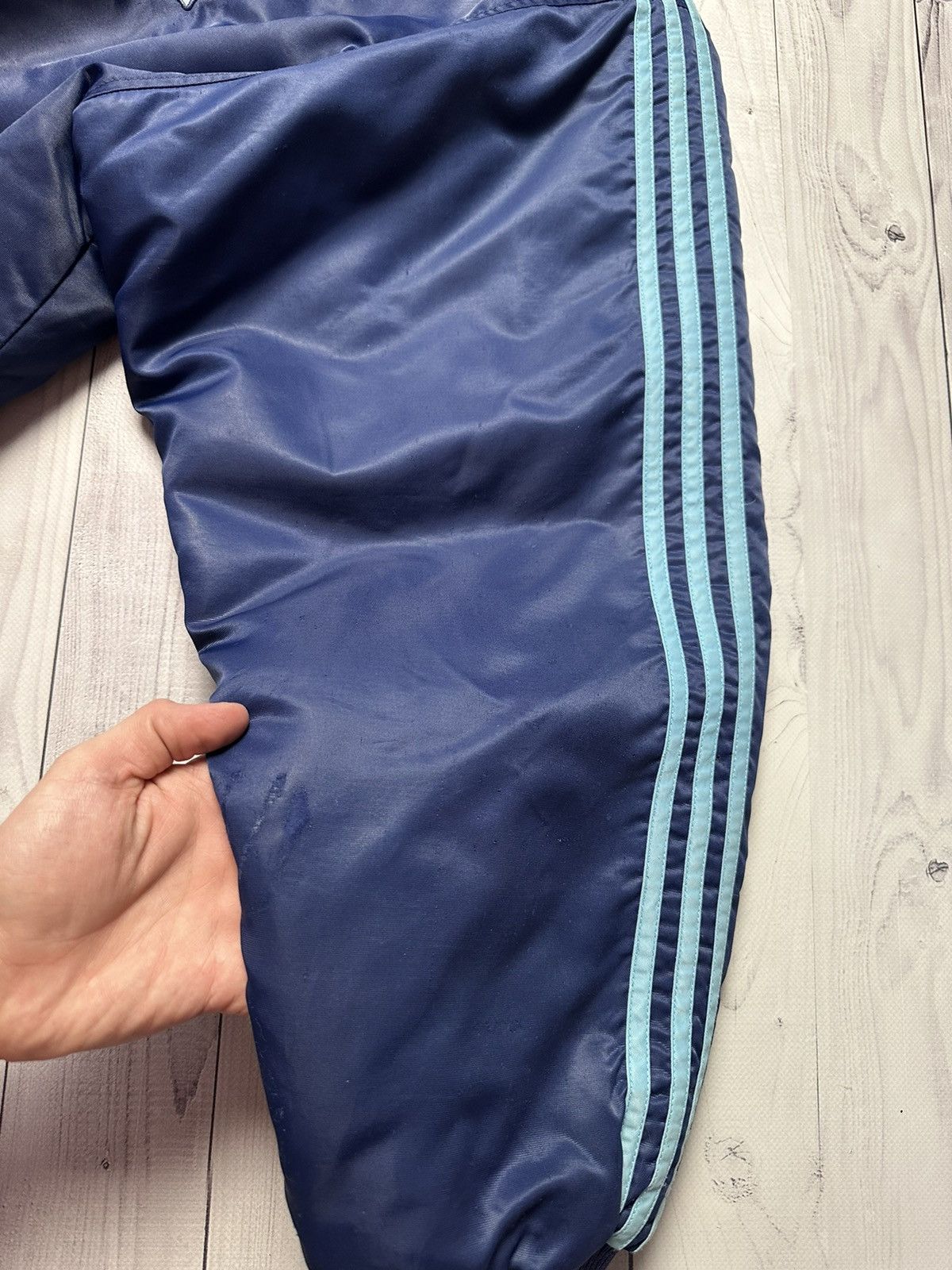 Adidas × Vintage Vintage adidas Olympic de Marseille jacket bomber size XL Size US XL / EU 56 / 4 - 12 Thumbnail